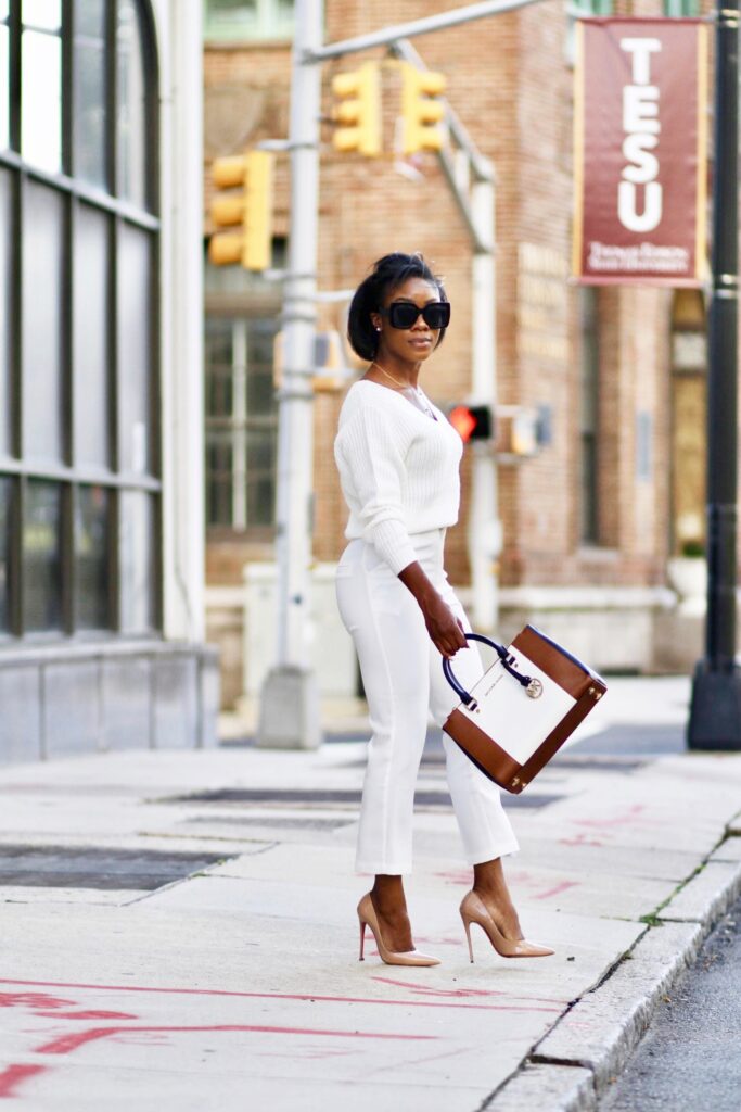 How To Wear White In Fall & Winter - Emmalyn Love