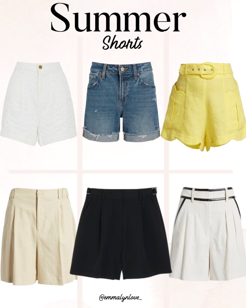 How To Style Shorts and Heels For Summer