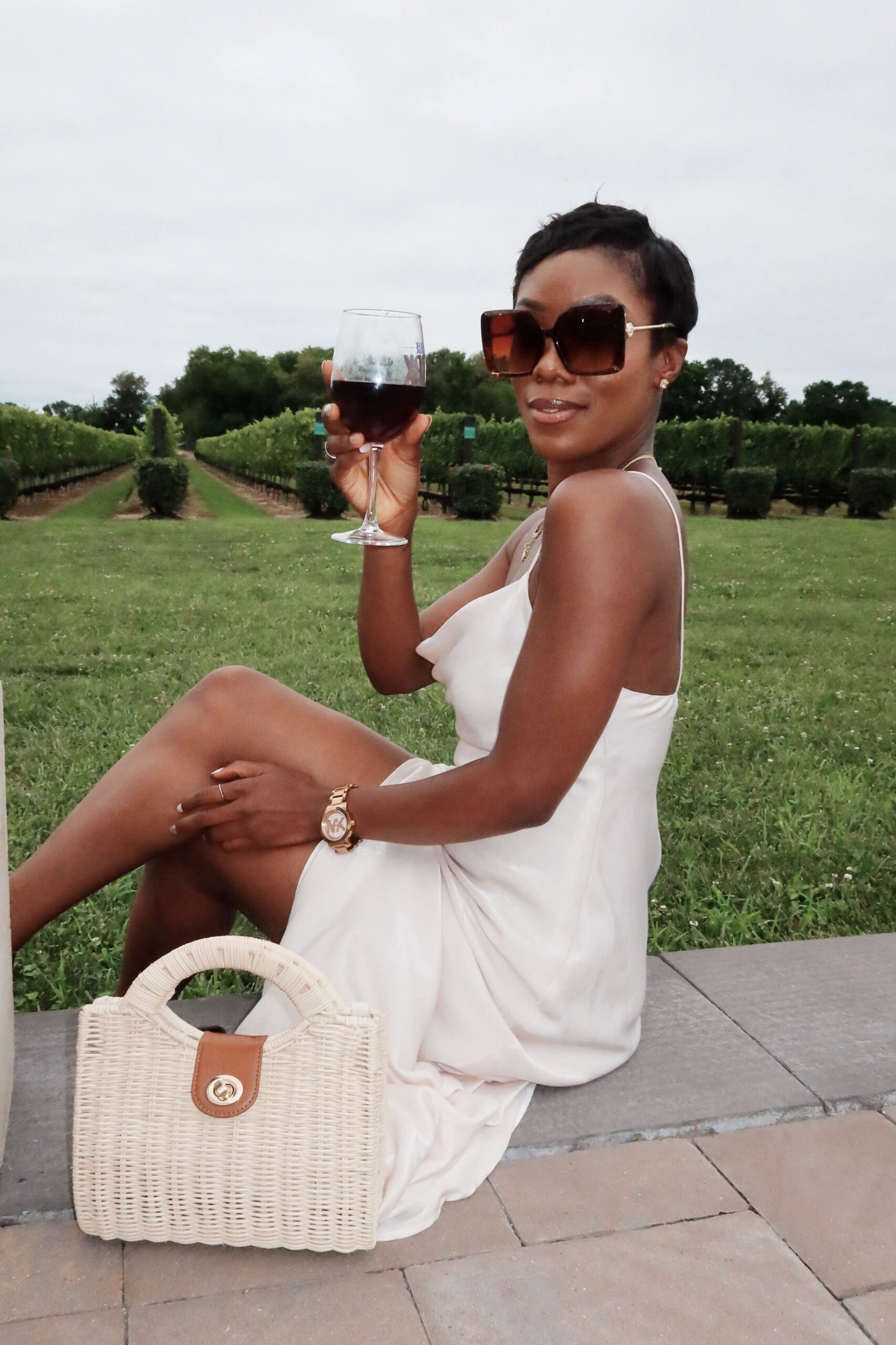 Chic Summer Winery Outfits Ideas For Wine Tasting - Emmalyn Love