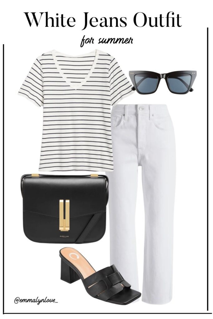 Summer Guide To Styling White Jeans