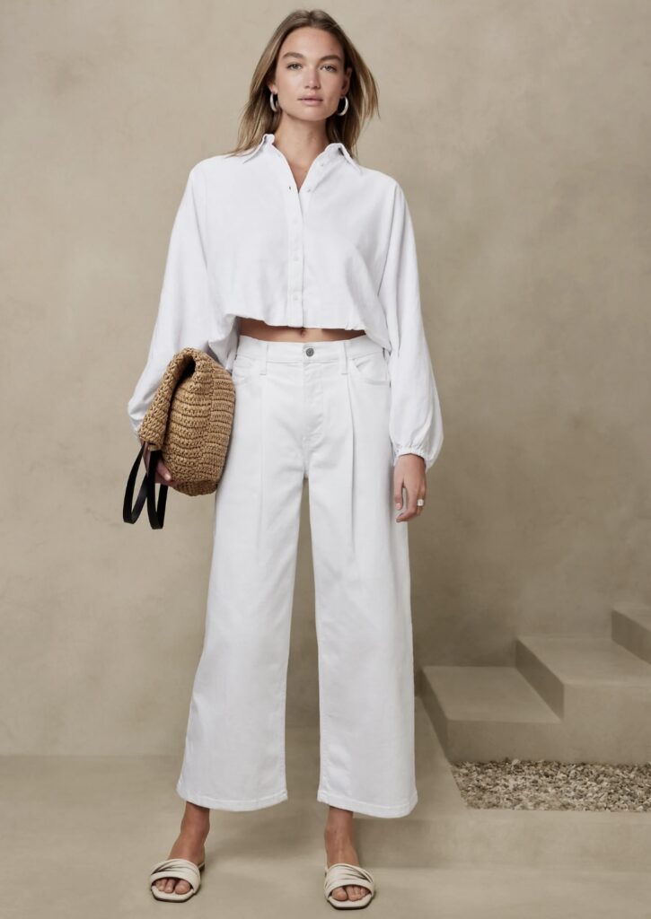 Summer Guide To Styling White Jeans  Simple Outfits Ideas - Emmalyn Love